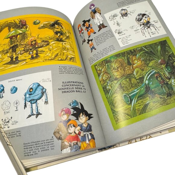 2 FRENCH Big Dragon Ball Books Vintage Collectible Animé Hardcover - Picture 10 of 12